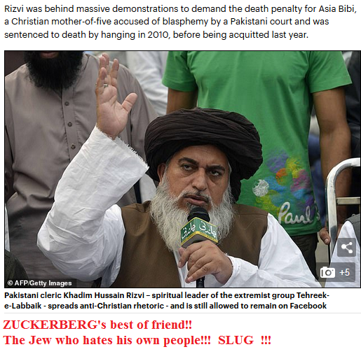 logic_comments's tweet photo. The slug  Zucerberg !!
@fbnewsroom @facebook @TelegraphNews @IsraeliPM @KnessetIL @JPostOpinion 
@facebookyouandi 
Christians are not welcome on the FAKEBOOK, the Zuckerbook!!!  What a fucking deceptor https://t.co/tAxOE480kV