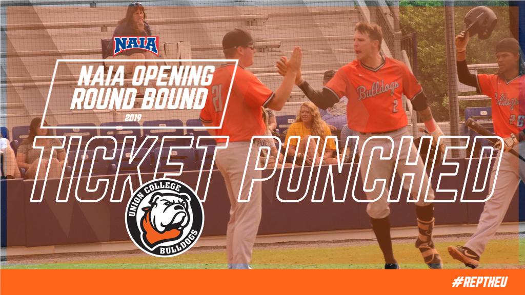 #UnionBaseball defeats Truett McConnell (Ga.) 8-4 to advance to the #AACBB Championship Game and earns an automatic berth to the <a href="/NAIA/">NAIA</a> National Championship Opening Round #RepTheU