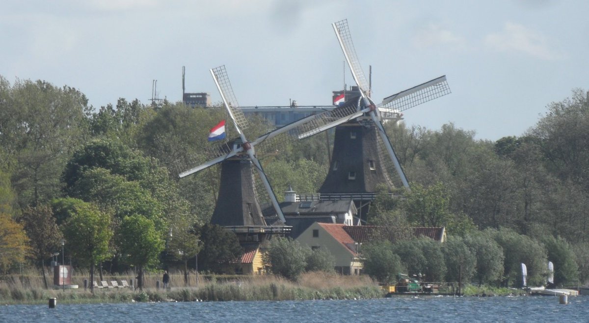 seeddoubt's tweet photo. De #Plasmolens in Rotterdam staan in de rouwstand voor #Dodenherdenking.
The windmills at Rotterdam #KralingsePlas are set in the mourning position for the annual Dutch #RemembranceDay. https://t.co/6Fa1TQvCUA
