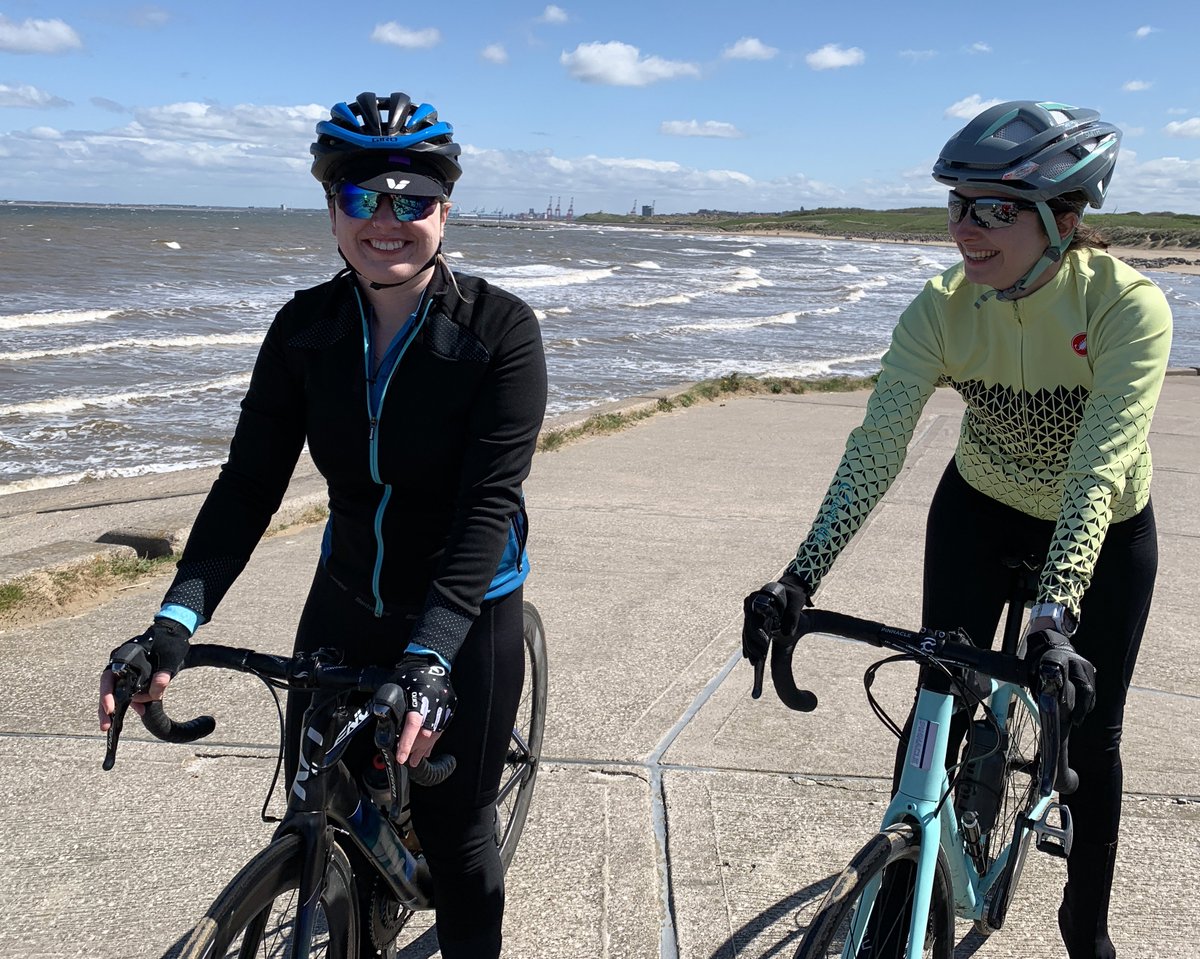 BreezeInLiv's tweet photo. A bright, cold and BREEZY day for our ride to Chester today.  Great turn out, and super riding everyone.  Check out our other rides in the "Spring Into Summer" series on https://t.co/LJ0dira5lD  #breezecycling  #thisgirlcan https://t.co/5OCX4t4VQx