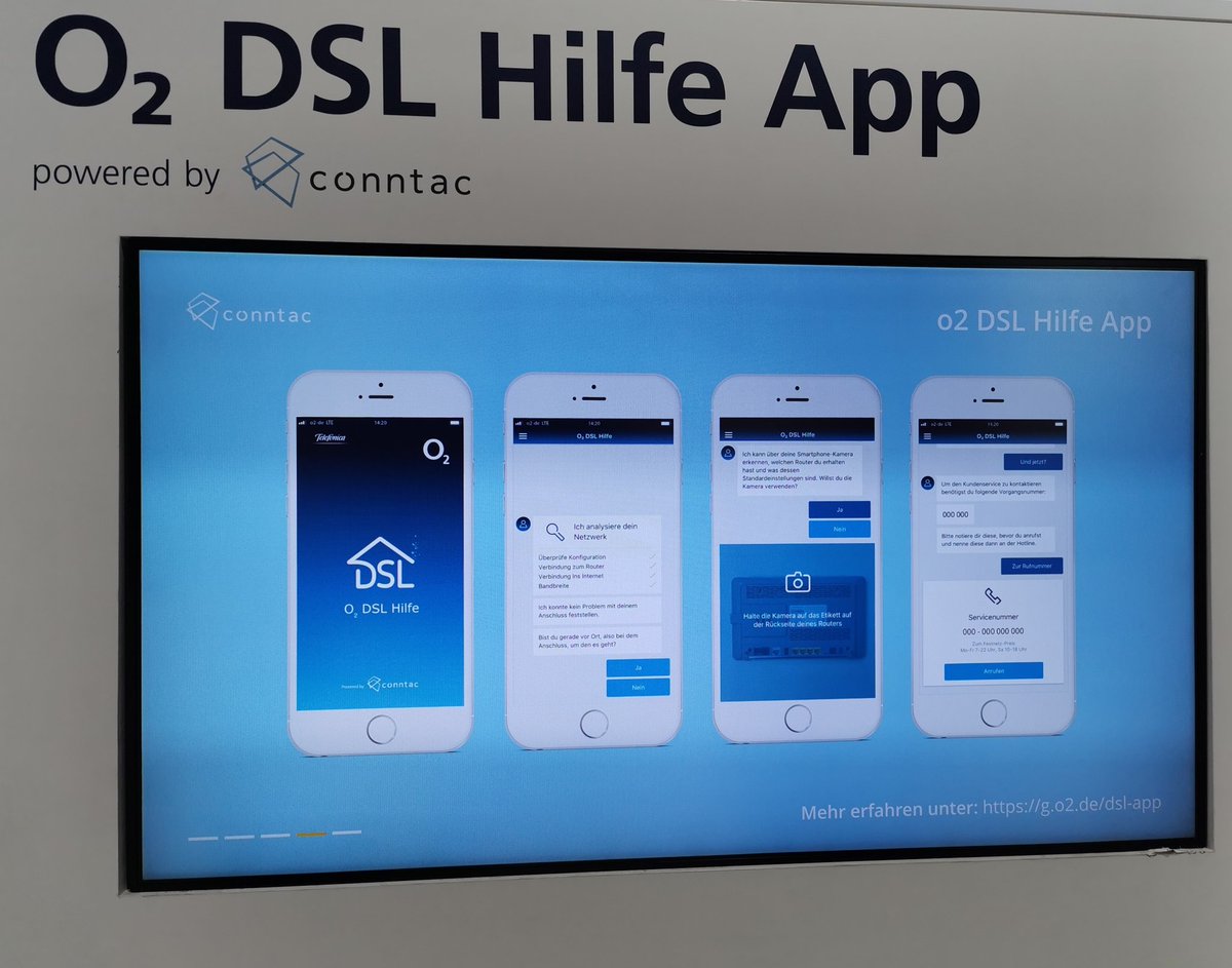 telefonica_de's tweet image. Es sind die einfachsten Themen, die am meisten Zeit rauben. Als ehemaliger Kundenbetreuer (2009-2011) sehe ich diese Apps mit anderen Augen und komme aus dem Staunen nicht mehr heraus. Aura und die DSL Hilfe App sind mega praktisch! #connectec2019

1/2