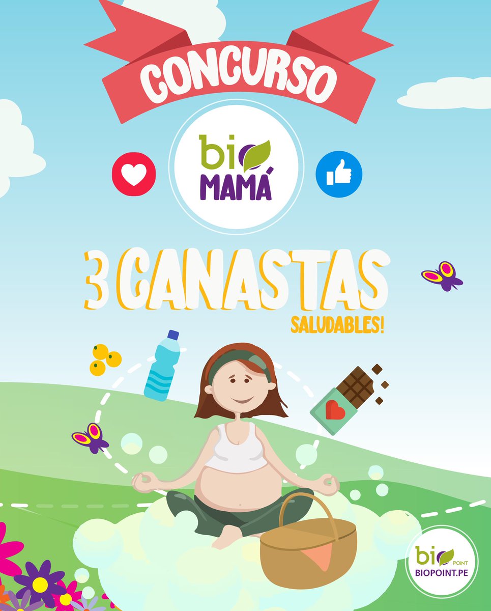 BioPoint_pe's tweet image. Deja todo y anda a nuestro fan page ya ! 👀😊

#concurso #biomama #canastassaludables #participaygana