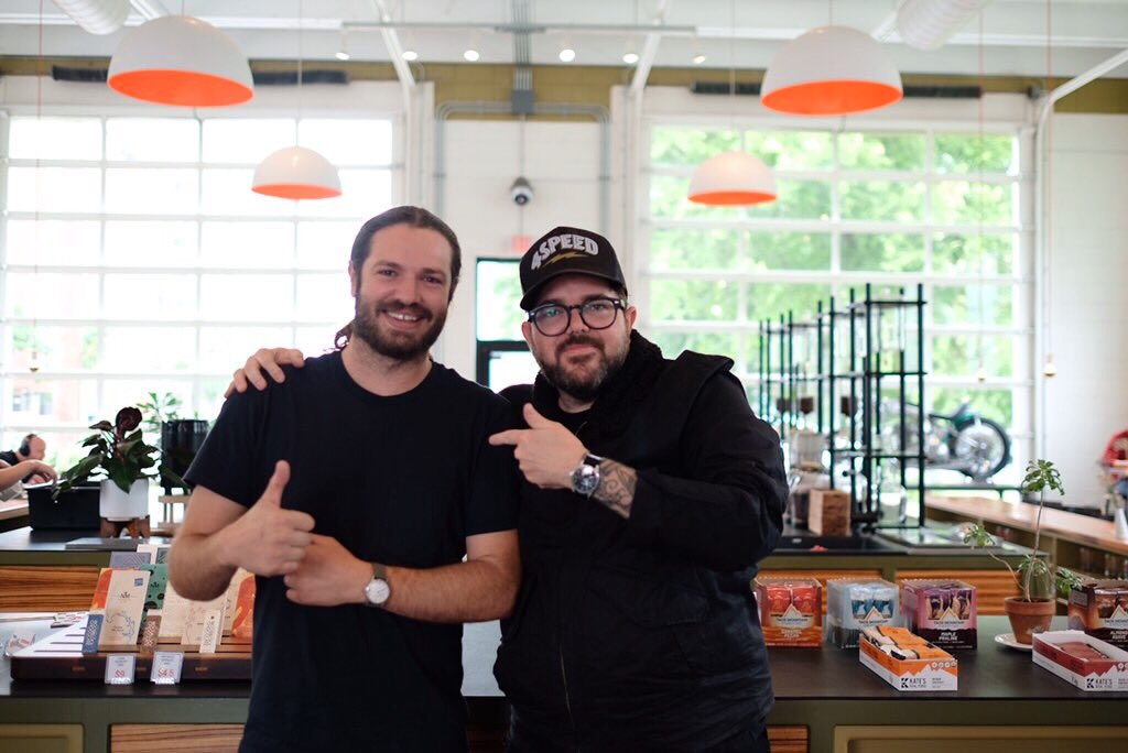 My <a href="/WeissWatchCo/">Weiss Watch Company</a> watch with the man who made the watch that officially got me into watches! Great to catch up with <a href="/cameronmweiss/">Cameron Weiss</a> &amp; his wonderful family today! #weisswatchco #watchandlistenpodcast