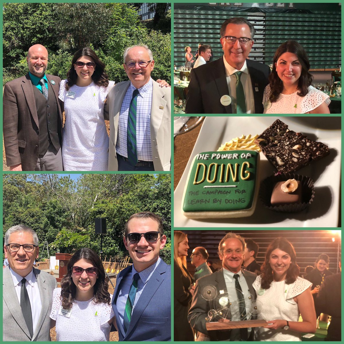SarahStorelli1's tweet photo. Yesterday we celebrated the SATRC Groundbreaking + the launch of the #PowerOfDoing campaign in support of #LearnByDoing w/ the @CalPoly family! With ~51,000 donors, we have raised 556 million — join us as we embark on 700 million! 💚🐎💛 #CalPolyProud #GoMustangs #LearnByGiving https://t.co/mhjMlev6Wa