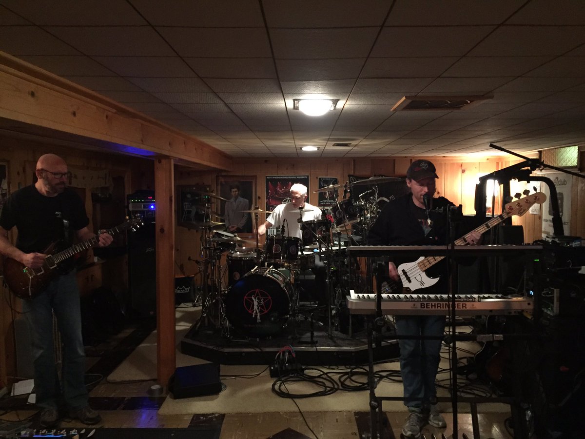RushTributeProj's tweet photo. It’s a Cinderella story for the Rush Tribute Project putting the finishing secret touch on preparations for a Hemispheric show Sat 5/11 @cueclubofwi https://t.co/fOtFCOCz4l