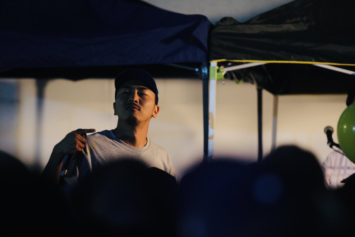 wahoo067's tweet photo. 結果、毎回楽しい。
#Erection_BlockParty
#田我流 https://t.co/cIOYTO8IHS