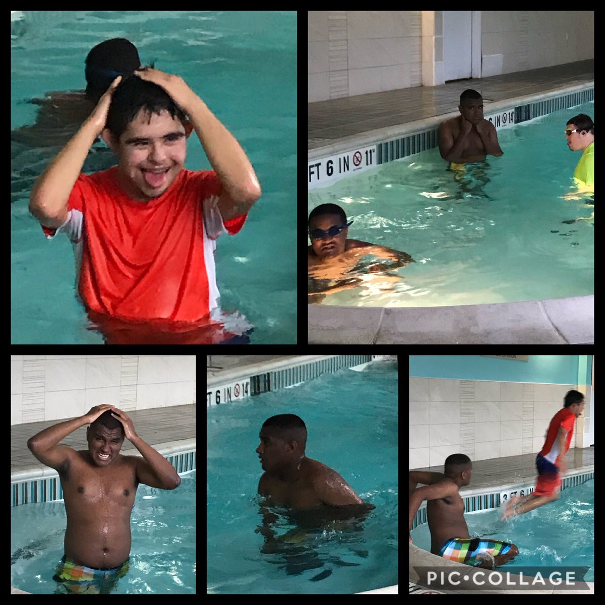ourAPErocks's tweet photo. Cooling off at the hotel pool.  @LISDLazers #MakingMemories #GoodTimes #SummerGames https://t.co/KMEZqzR3Vl