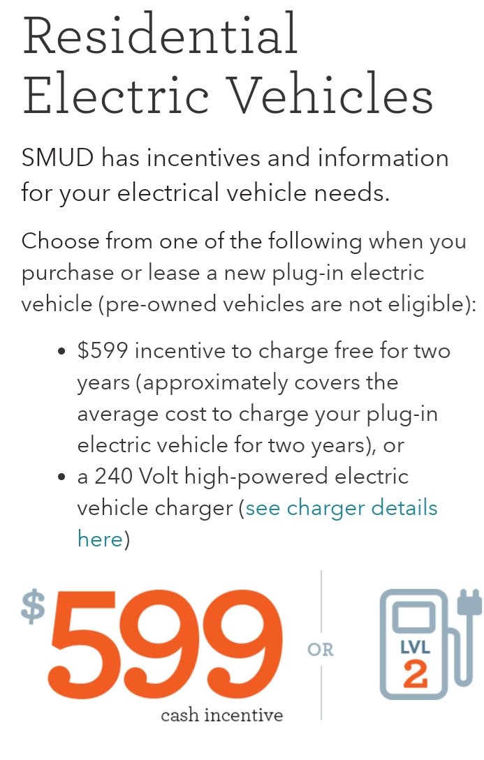 Hey <a href="/SMUDUpdates/">SMUD</a> 

Programs like this delay a #JustTransition.  Folks who can only afford a used #EV deserve AT LEAST the same incentive to #DriveElectric as folks with money that buy new.  #UpliftCA <a href="/Mayor_Steinberg/">@Darrell_Steinberg</a>