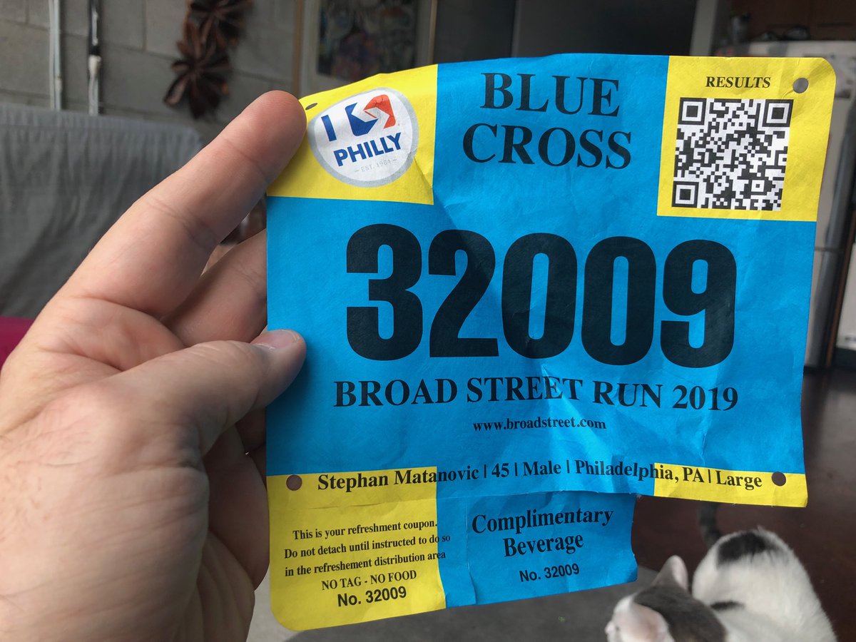 MatanovicLaw's tweet photo. Getting ready for tomorrow. #ibxrun10 #bsr #broadstreetrun #newhip #rothmaninstitute https://t.co/hCzf9bDRi3