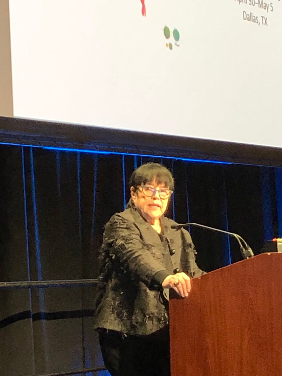 Breast360's tweet photo. Thank you, Kathy Bates, for sharing your moving story of living with #lymphedema. Great #ASBrS19 keynote! We are so honored to sponsor this year’s keynote speaker. #bcsm #bccww https://t.co/9uAiS7o7qm