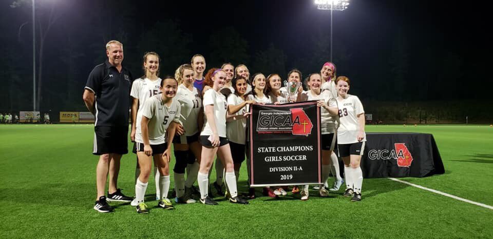 CherokeeCS's tweet photo. CCHS Lady Warriors won STATE! Congrats!!👏👏👏💫💫💫 https://t.co/aZ76BV5k8D