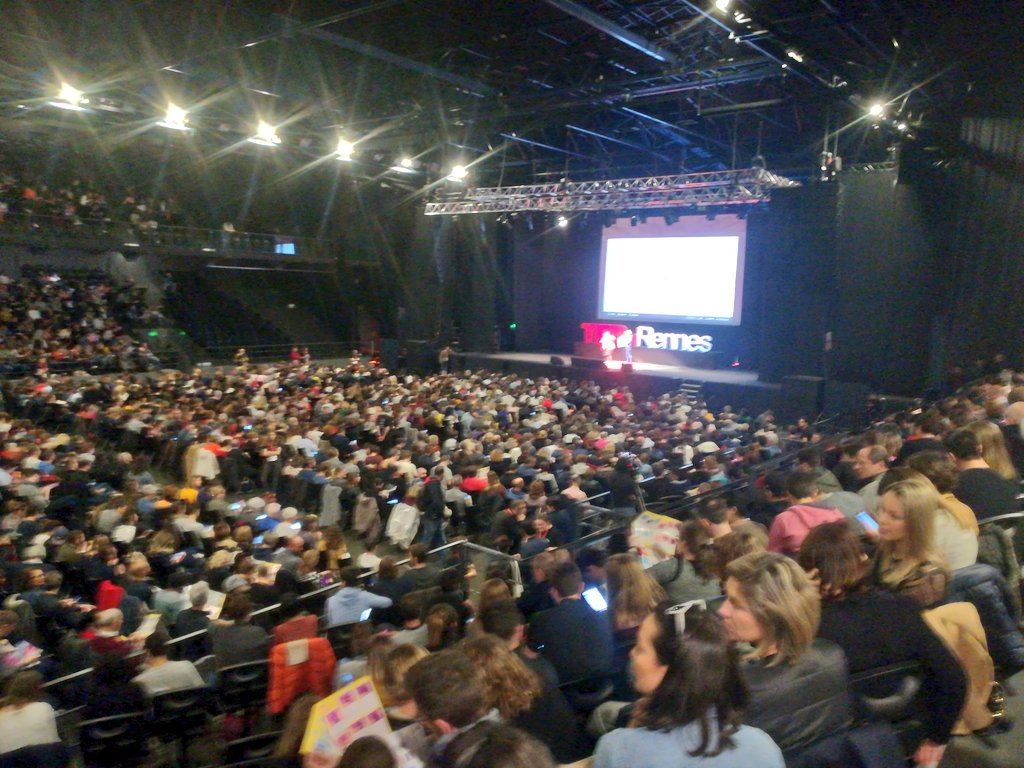 Un <a href="/TEDxRennes/">TEDxRennes</a> edition 2019 en apothéose avec une salle comble au #Liberté! Bravo la #Team !
