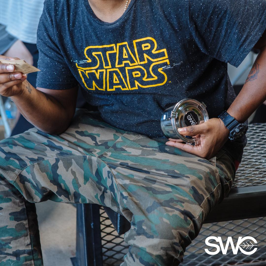 Celebrate Star Wars day with $99 Grow Sciences Half OZ Smalls, Select Elite Vapes $10 OFF .5g &amp; $20 OFF 1G, B2G1 Keef Cola, &amp; FREE Pre-roll*. Details: hubs.ly/H0hKt5T0