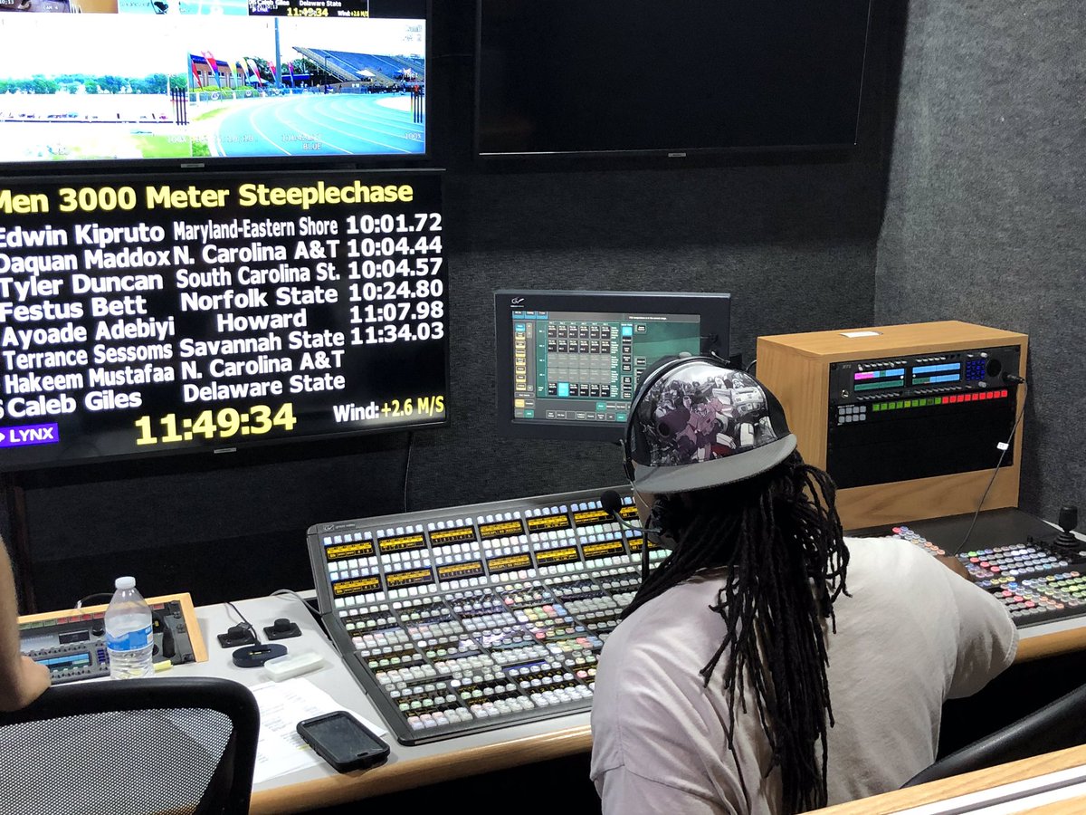 CustomMobileM's tweet image. We’re bringing you the @MEAC Track and Field Championships today at @ncatsuaggies #mepro