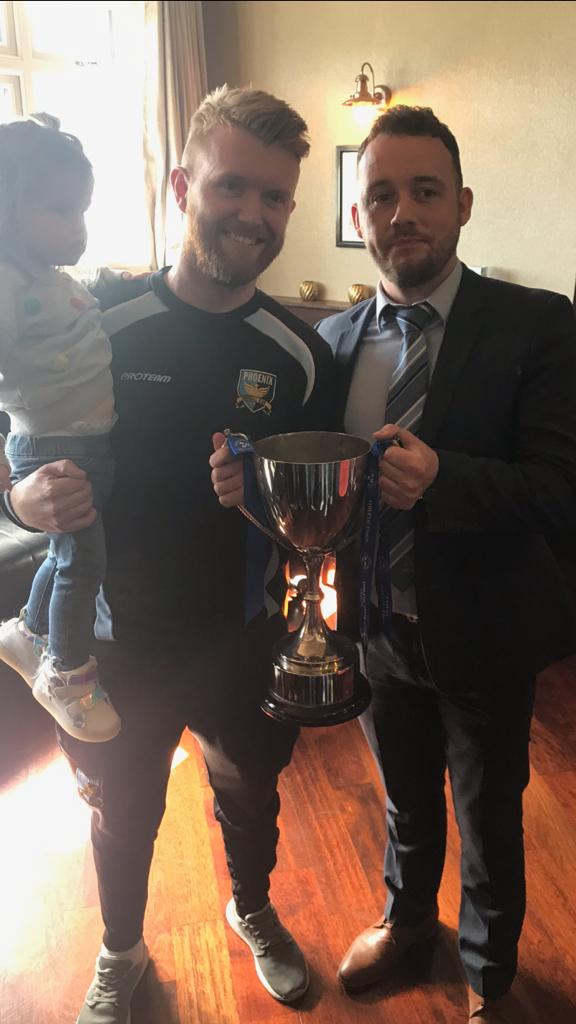 AULleague's tweet photo. Congratulations to @SeniorsPhoenix on winning Div 3 Saturday,  well done from everyone in the AUL. 
@Striker1Online @MixerPodcast https://t.co/P6EkBcZp4i