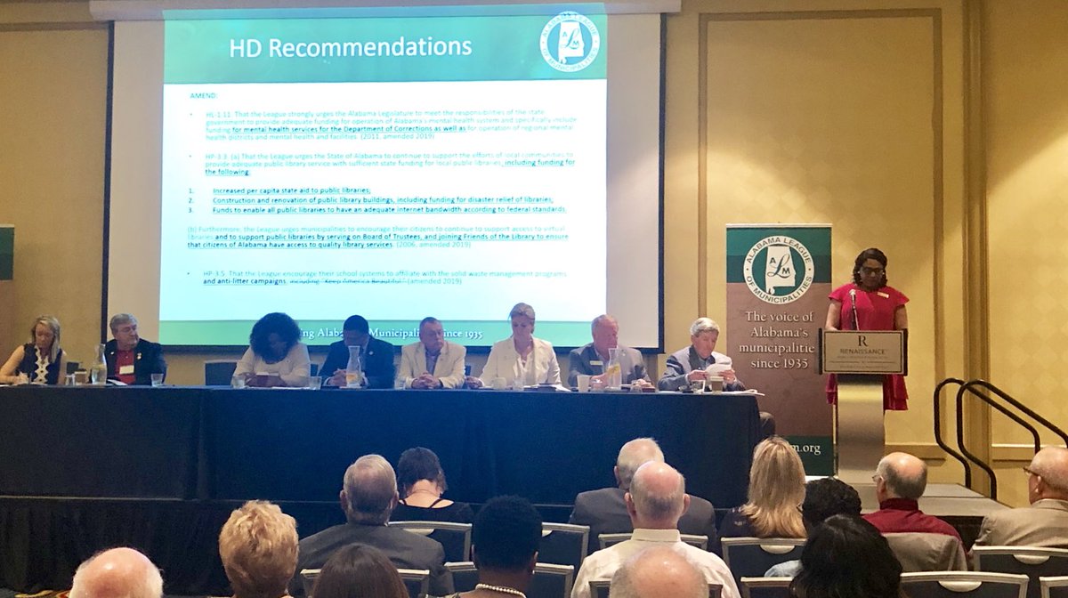 VoteJWS's tweet photo. @AL_League Convention is ON &amp; HD chair, Councilwoman @bamajordan92 Rocked the Resolutions Committee meeting! #ALMCon19 #bringit https://t.co/jdiVTvK1IH