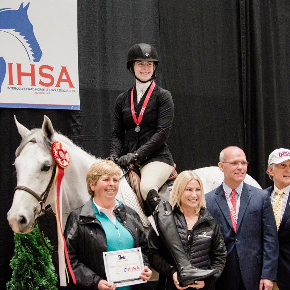 English Captain Claudia Freeman just took Reserve Champion in the Cacchione Cup!!!!!