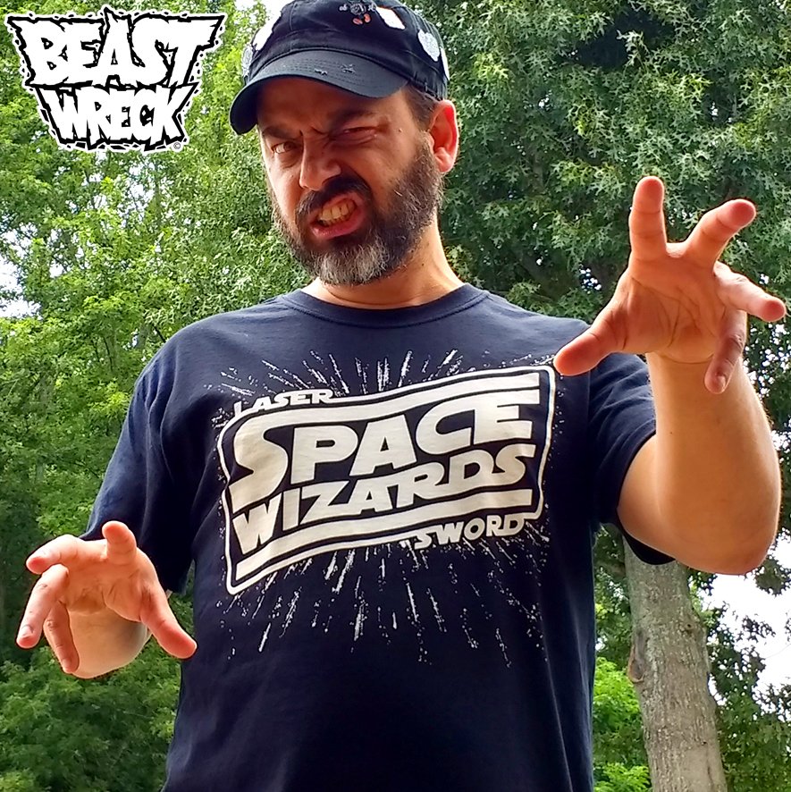 BeastPop's tweet photo. Happy #MayThe4thBeWithYou ! Celebrate your love for that popular space opera franchise with my LASER SWORD SPACE WIZARDS T-shirts, Stickers, and Patches! ALL ON SALE THIS WEEKEND ONLY!
BUY HERE: https://t.co/KVyH7wls0s https://t.co/WyPx27rcTa