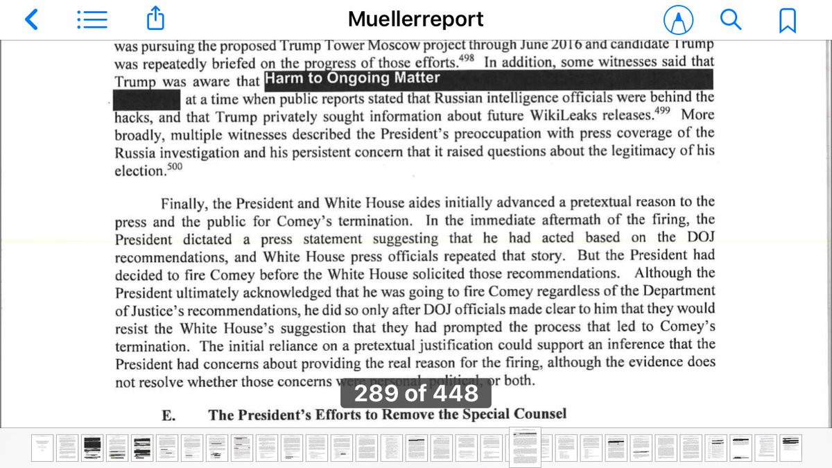 67. Obstruction“The president* wanted to protect himself from an investigation into his campaign.” So the opportunist flunkies he surrounds himself with lied about why Comey was fired and lied that Comey was hated within the FBI. Perspective: Corruption & obstruction teamwork