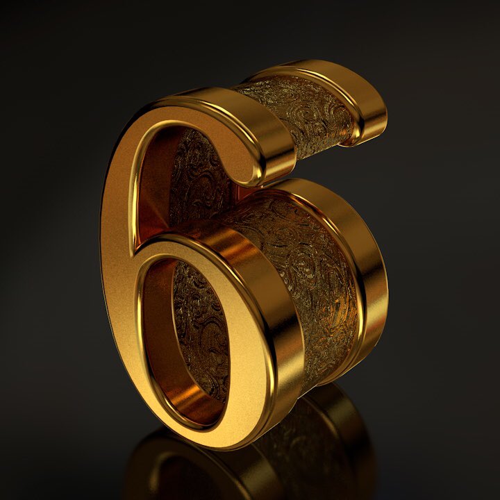 fafo_spaffo's tweet photo. 6 stands for that golden weekend feeling! 👩🏻🎤✨
•
@36daysoftype #36daysoftype #cinema4d #c4d #3d #3dnumber #36daysoftype06 #36daysoftype_06 #render #dailypractice #illustration #graphics #golden #gold #fancy #material https://t.co/N5D5sXbxNX