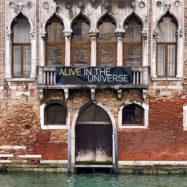 marge8's tweet image. So exciting to be part of this project ‘Alive in the Universe ‘ with my film ‘All that IS...Think about These Things’ showing here at the Venice Biennale 2019 .. thanks go to Co- curators : Caroline Wiseman and David Baldry .
.