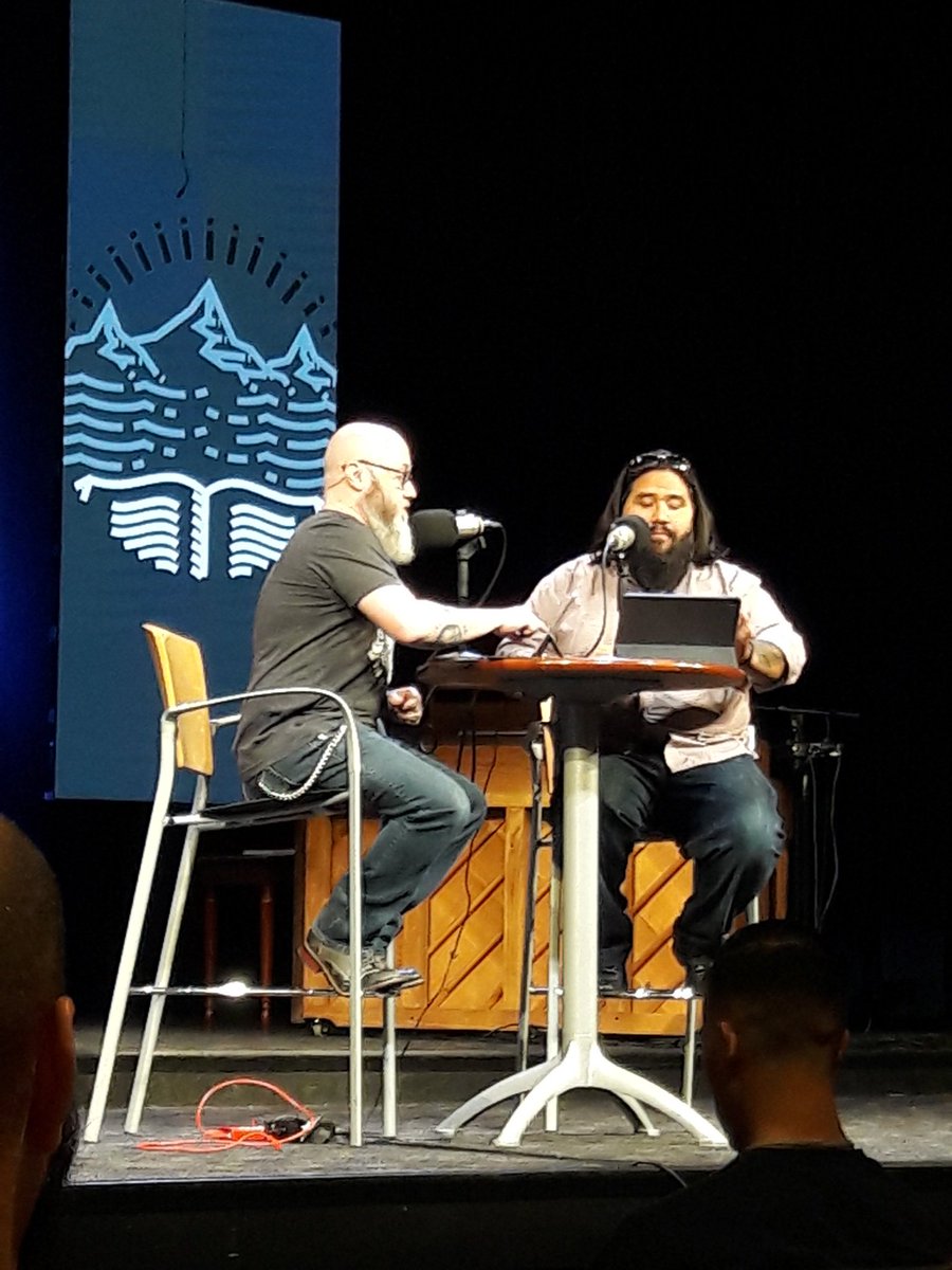 Vittitoe4Christ's tweet photo. @docanddevo podcast happening in front of a live studio audience
#docanddevo19 https://t.co/5f0C1gr1JD