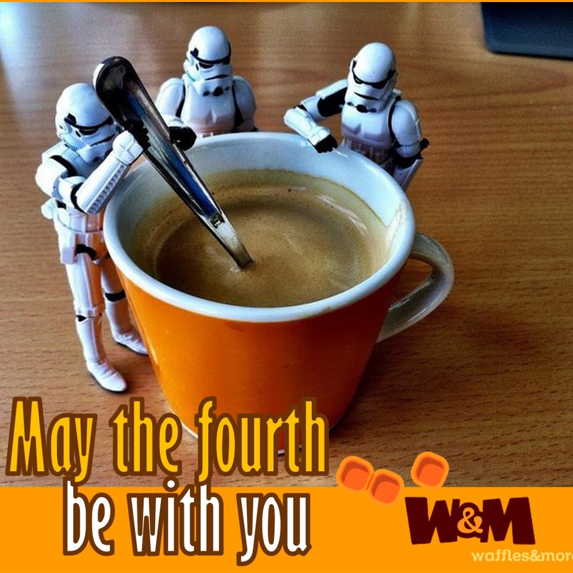 WandM_Mexico's tweet photo. Para todos nuestros #wafflelovers fans de #StarWars #MayThe4thBeWithYou #WafflesAndMore https://t.co/FOeJeVaCZW