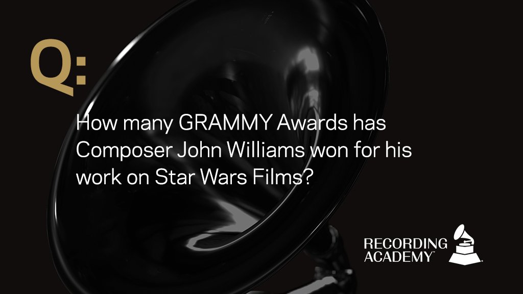 RecordingAcad's tweet photo. #MayThe4thBeWithYou if you answer our #GRAMMYTrivia question correctly: https://t.co/6FfrAEawQW https://t.co/1FreMJ6wxp