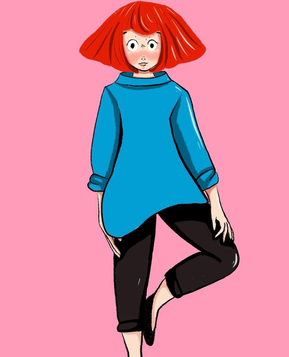lonesoulstudio's tweet photo. Warmup of @AmberButchart
I love her, her style and would kill for her wardrobe #drawing #procreate #cartoon #ipad #characterdesign #herefordshire #outfitoftheday #drawingofday #illustrationoftheday #portrait #warmup #ApplePencil #warmupdrawing #fashionhistorian #amberbutchart https://t.co/ZkbKIDlBoi