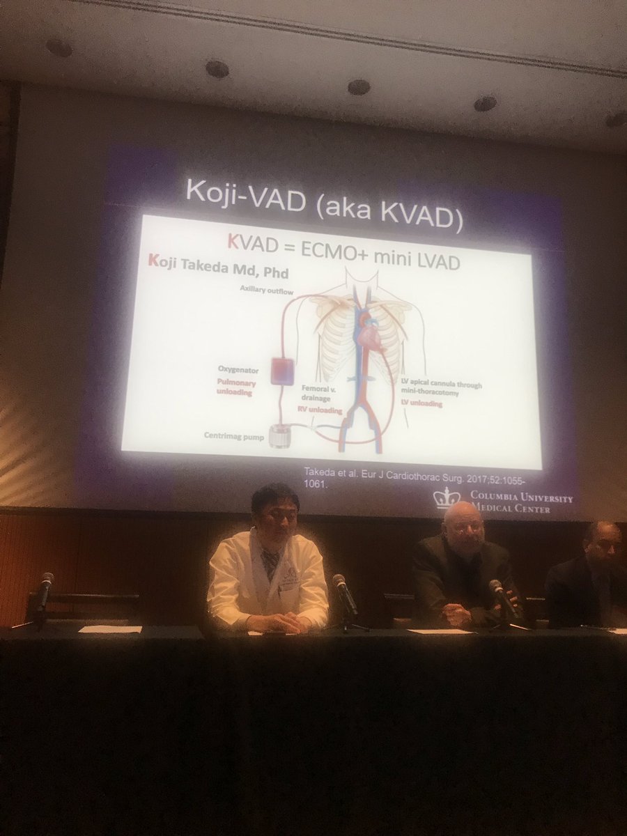 StavrosDrakos's tweet photo. @kt_heartfailure at #CATCHUP2019 @Columbia on Surgical Therapy of Cardiogenic SHOCK! Very clear messages in attached ppt slides! 
@CU_Cardiology @nyphospital @NYPCUCVI @ColumbiaSurgery @JGlotzbachMD @SHMcKellarMD 
 @HirooTakayamaMD @JamesCFangMD @KleetNp @ersied727 @DrJennHaythe https://t.co/oo9eYNgJ6i