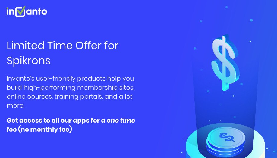 EmmaLBurford's tweet photo. Become an Invanto Spikron build your high-performing membership sites, online courses, training portals and a lot more... https://t.co/qRWW9M8Lhx

Limited #BizOffer #DigitalMarketing #SMB https://t.co/4nIbPS8WIr