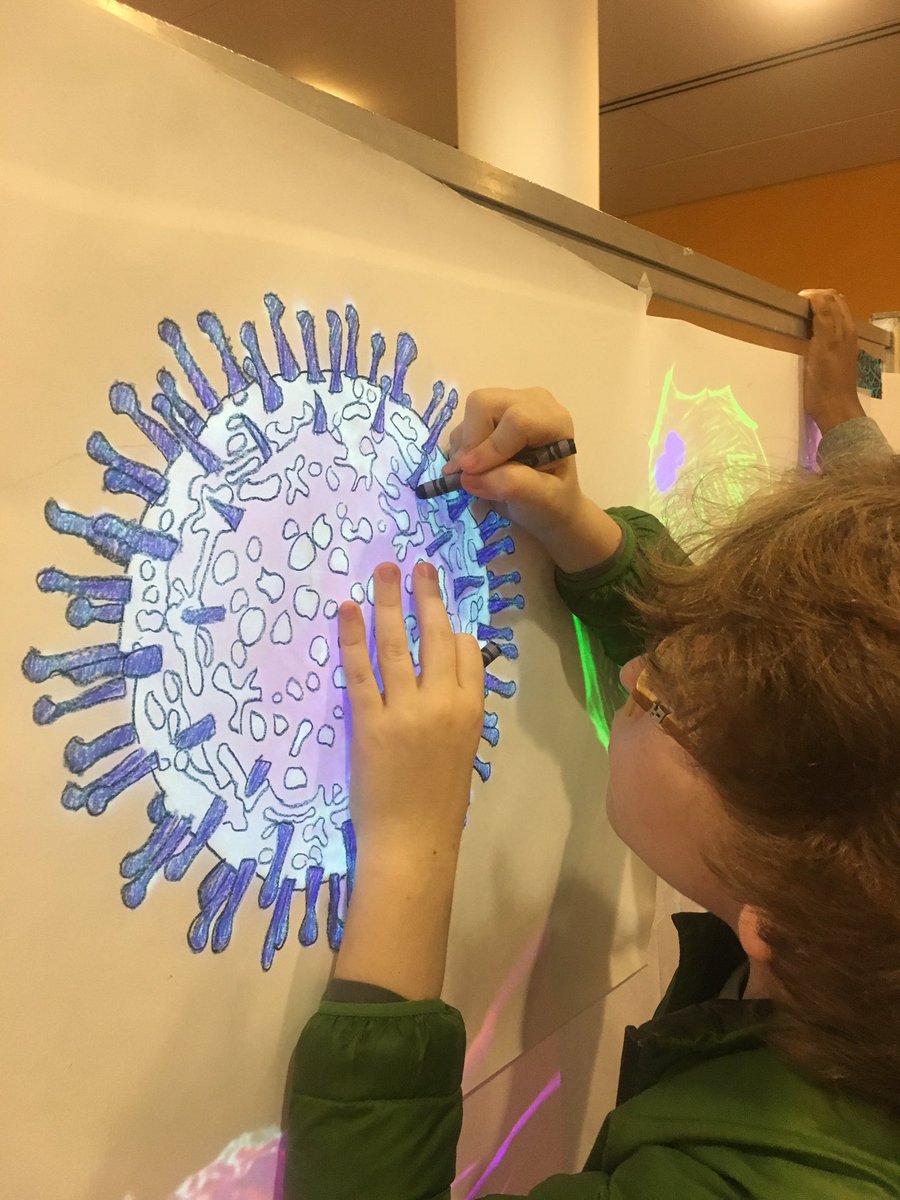 Tan_ee_Ya's tweet photo. @JeanneGarb @rockedu_
Weโve got an incredible sci-artist here!
#SciSat19 #fluvirus #sciart https://t.co/8MijJKhcAE
