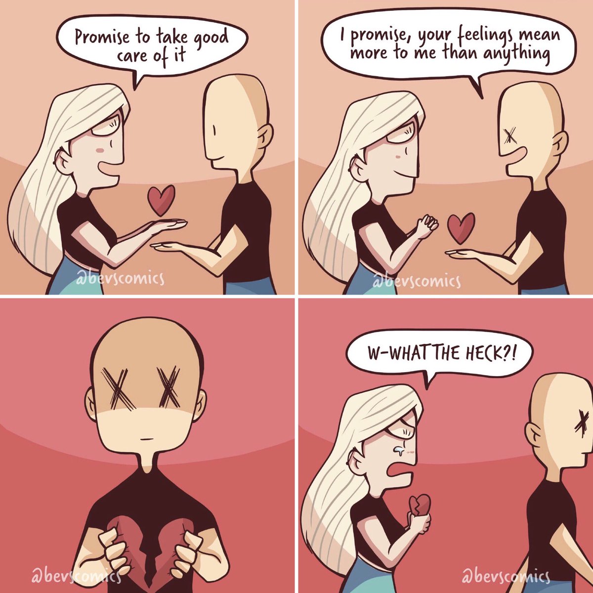 broken heart comic