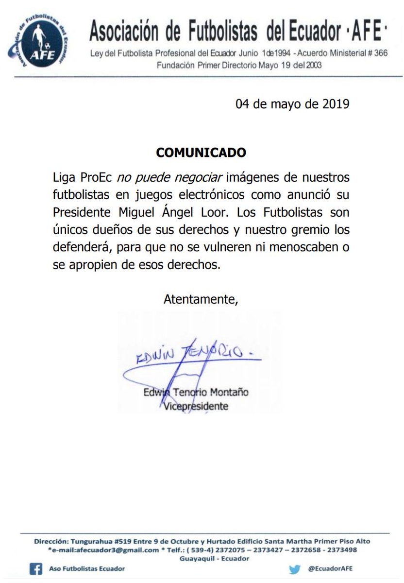 AFEcuador tweet media