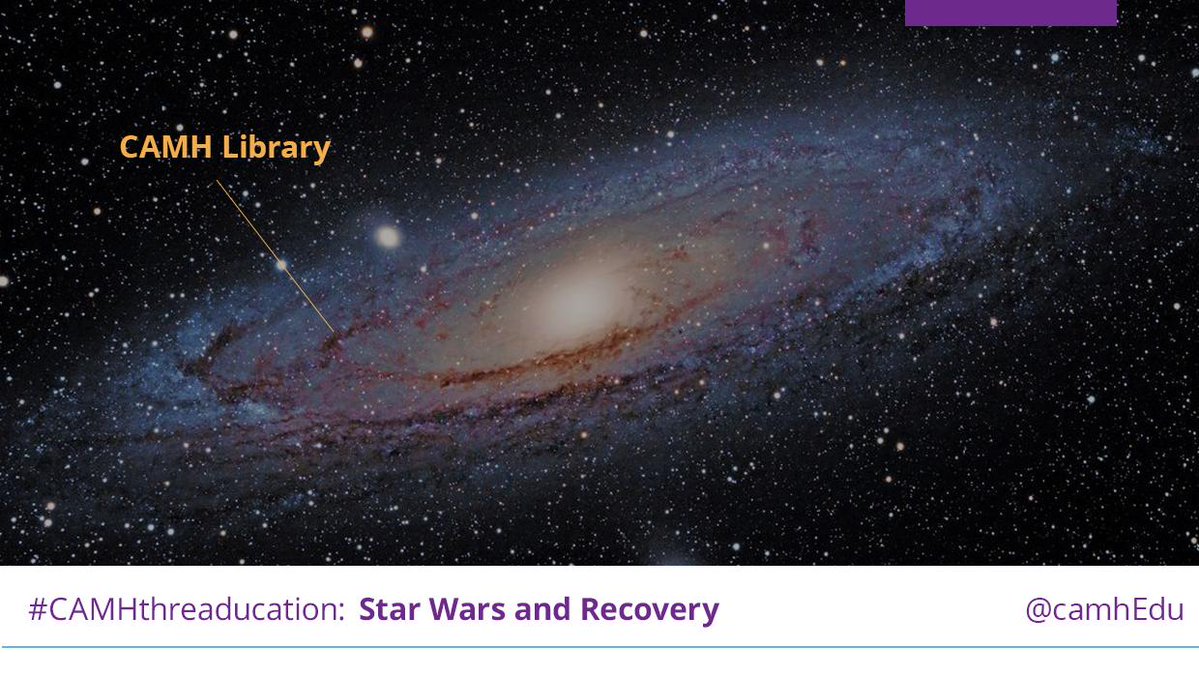 camhEdu's tweet image. 6/ Back on Earth, find out more about #CAMHLibrary and reference services here: bit.ly/2u1EfVV .

And remember, the Force will always be with you. 

#CAMHLibrary📚 #referenceservices #MentalHealthIsHealth