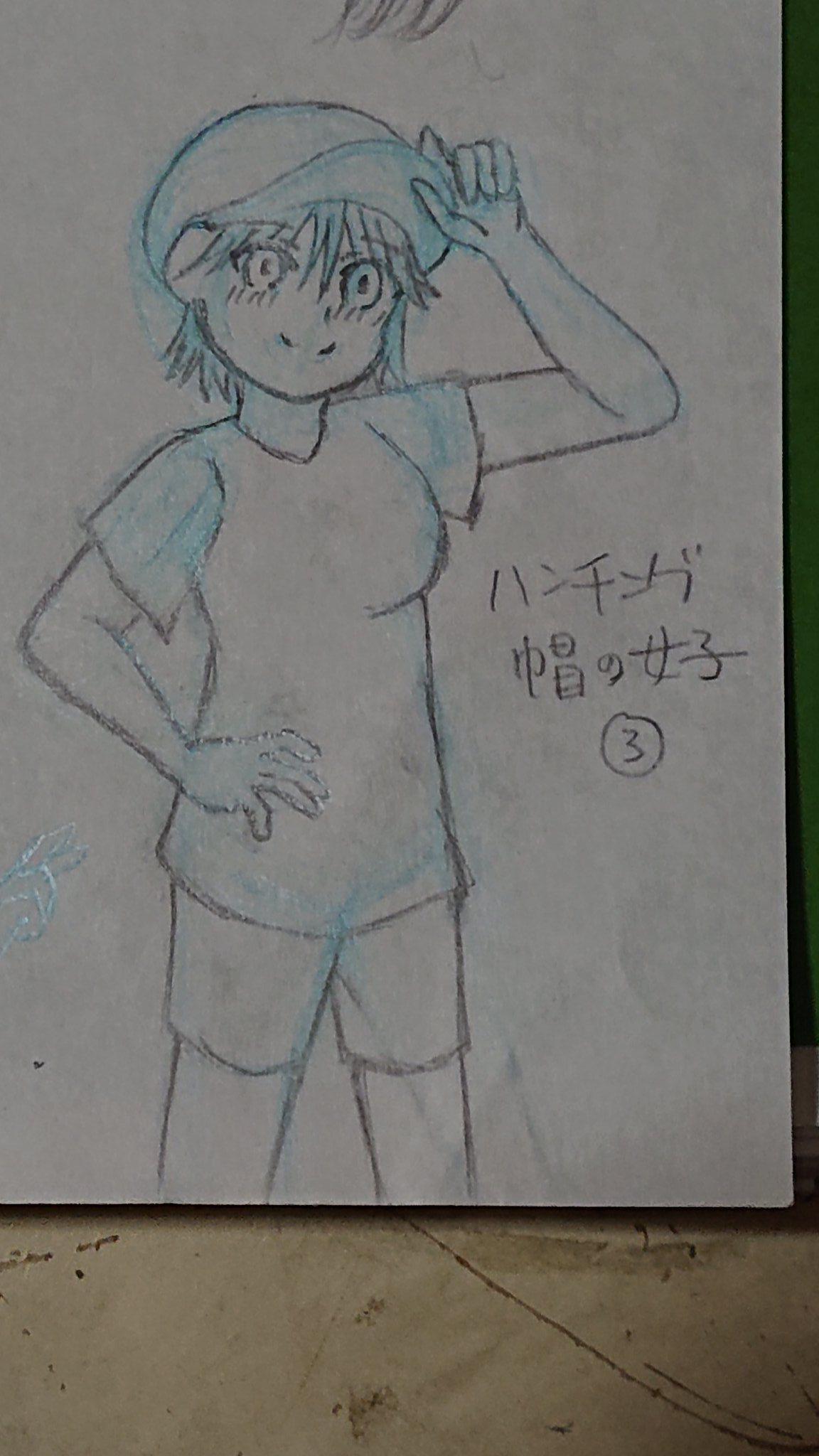 さくさくぱんだ 最近落書きが増えた気がしますw ハンチング帽 こういう帽子の名前ってなんて言うのでしょうか の女の子の練習です これからも頑張っていきますので いいねよろしくお願いいたします イラスト好きな人と繋がりたい 絵描きさんと