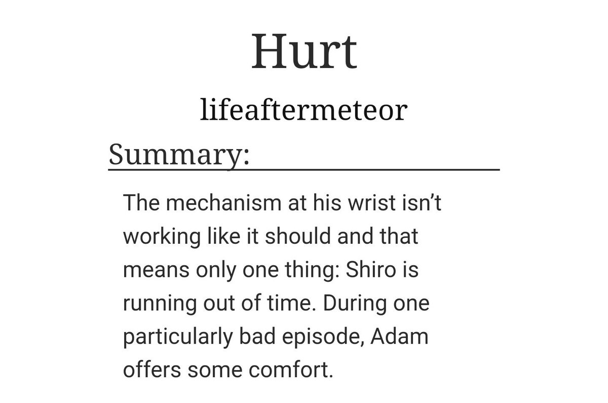 cosmicdustvld's tweet photo. Who asked for some hurt/comfort #adashi ? ...No one? Well, oops. Latest addition to the Garrison Days project/collection on AO3 here: https://t.co/V3kIstPfMl #vldadam #vldshiro #voltron #voltronlegendarydefender https://t.co/GY9pJAZ3GX
