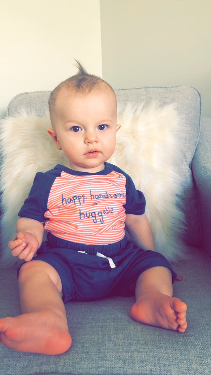 Angie_StyleETL's tweet photo. Happy ✅ Handsome ✅ Huggable ✅ 

Mr. Miles Man is ready for the day in his #catandjack gear! @Target #targetbaby #moonie #myheart https://t.co/gyyr0yaugb