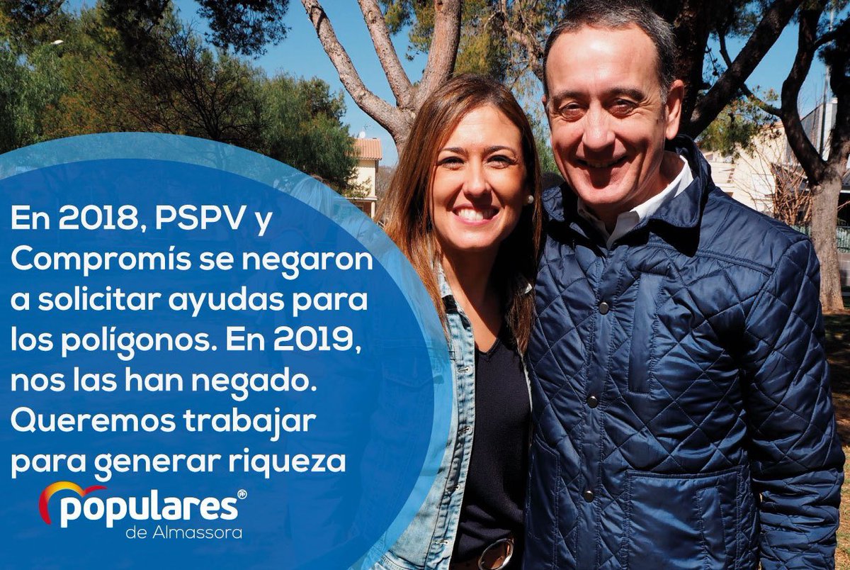 PP_Almassora's tweet photo. Jose Claramonte: "Queremos trabajar para que lleguen inversiones, no para que se pierdan. Porque en 2018, los #dosayuntamientos se negaron a solicitar las ayudas para polígonos y este 2019 nos las han negado. Queremos que gane #Almassora".

https://t.co/iftaxDJpZV https://t.co/KIf9YcJm2E
