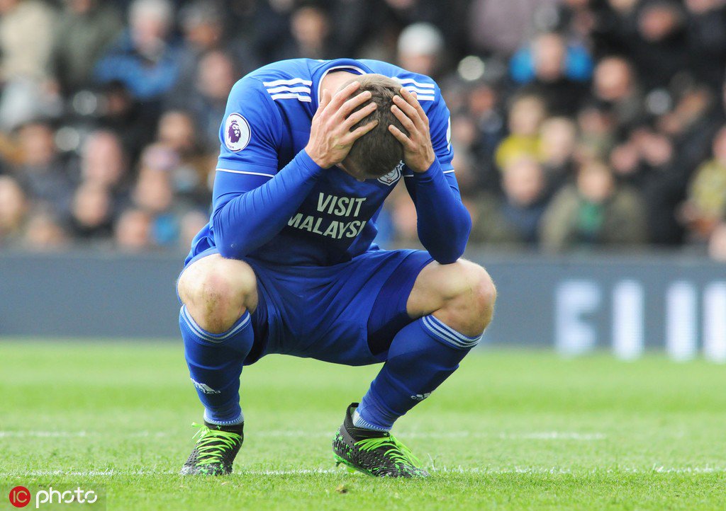 BYSLMintl's tweet photo. Cardiff City join Fulham & Huddersfield to be relegated from Premier League.
Cardiff City will be relegated from Premier League after their defeat to Crystal Palace.
#KKSN https://t.co/nDoQvOan3E