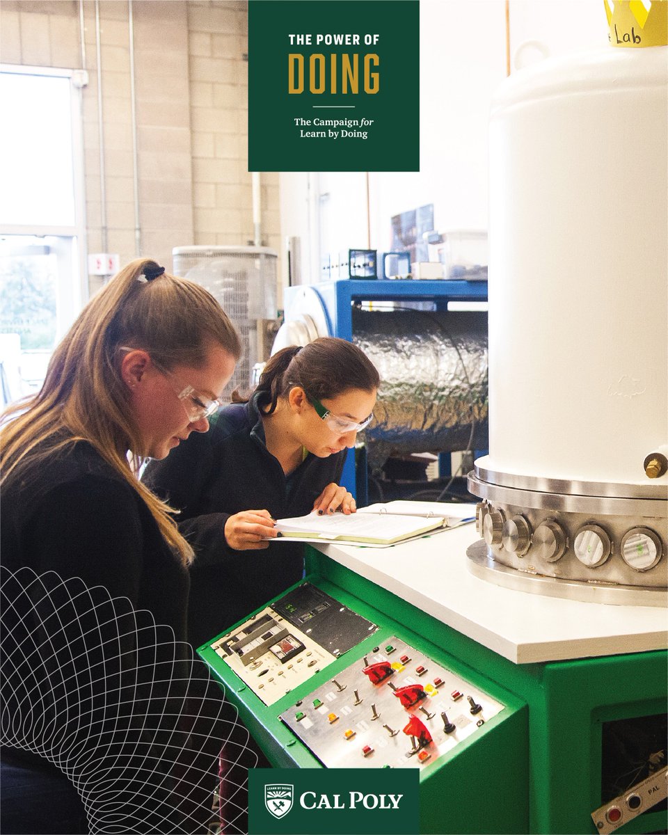 CalPolyCENG's tweet photo. Cal Poly Engineers are doers. Our students are making a difference on every continent. Our mission for #ThePowerofDoing #TheCampaignForLearnByDoing is to empower students, excellence, and innovation. Help by giving today: https://t.co/5dRKjTej3t https://t.co/5FI4tXJ0Ux