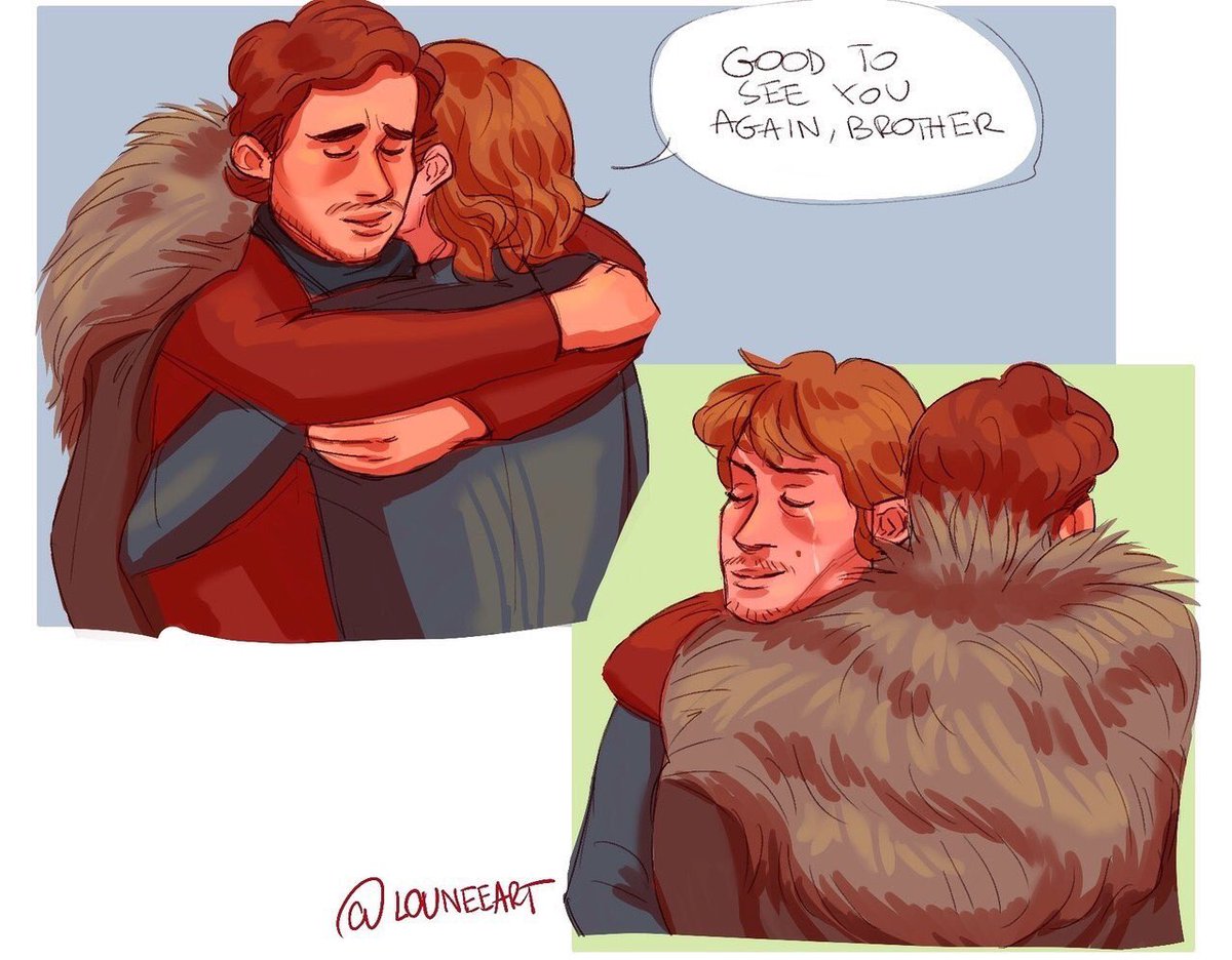 godfreysgirl's tweet image. ma perché dovete farmi piangere? #GameOfThrones #Theon #Robb