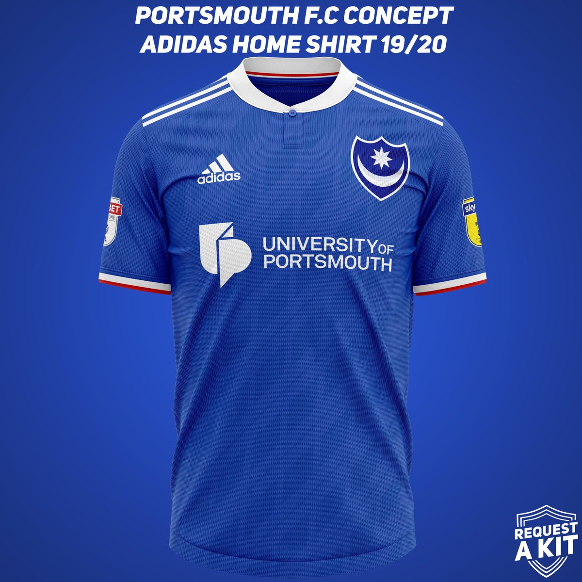 portsmouth fc jersey