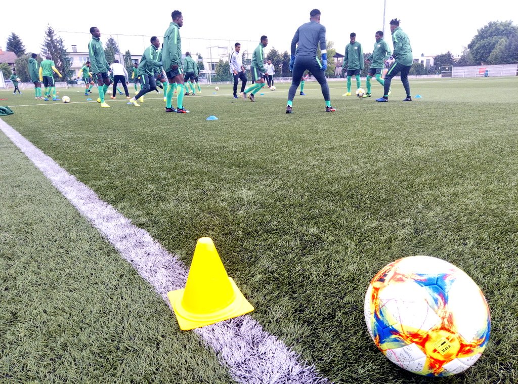Pictures from Amajita's training session this evening. They take on fellow #U20WC participants Qatar in a tomorrow night at the X Bionic sporting grounds in Samarin, Poland.
Kick-off is at 18h00.