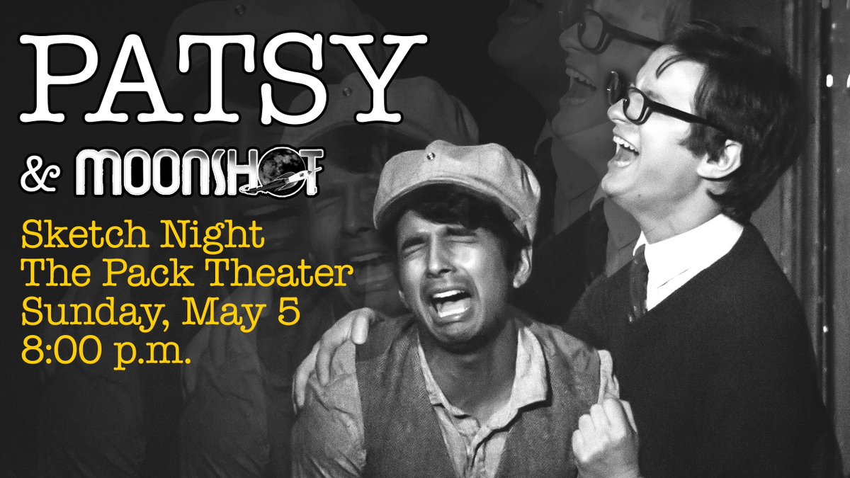 PatsyComedy's tweet image. IT'S HAPPENING! Patsy rides again tomorrow at 8:00 pm!