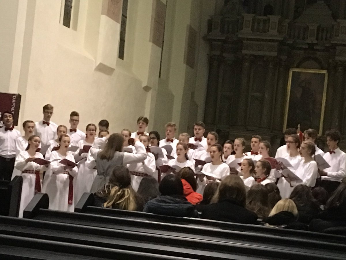 RAĢ jauktais koris festivāla Kaunas Cantat vakara koncertā. Lieliski!!!