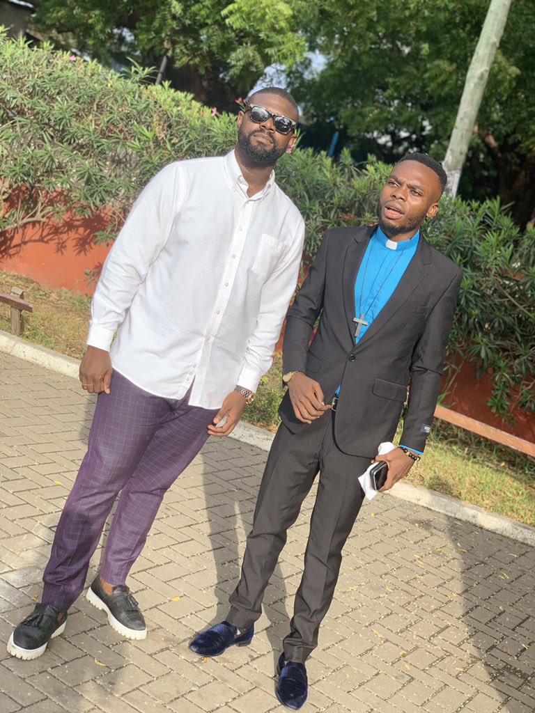 kwame_winks's tweet photo. Today I witnessed the Pastoral Ordination Ceremony of my brother @IgnatiusDeiJnr  with my Peeps @KungFuKenny__ &amp; @Cehcy1...  Much Love ❤️ 

God Bless Your Ministry 🙏🏽 https://t.co/PYA41ESgIl