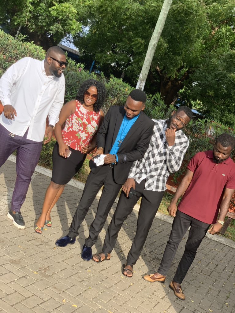 kwame_winks's tweet photo. Today I witnessed the Pastoral Ordination Ceremony of my brother @IgnatiusDeiJnr  with my Peeps @KungFuKenny__ &amp; @Cehcy1...  Much Love ❤️ 

God Bless Your Ministry 🙏🏽 https://t.co/PYA41ESgIl