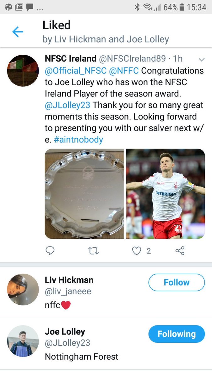 NFSC Ireland tweet media