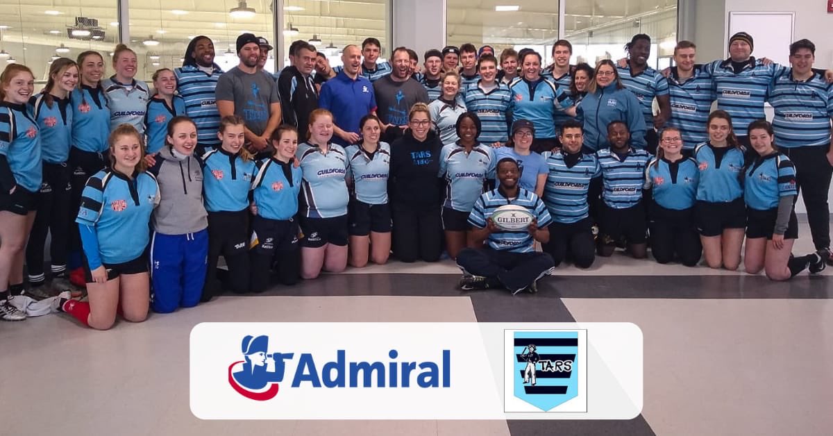 We are proud to announce a new partnership with <a href="/AdmiralJobsHfx/">Admiral Jobs - Canada</a> to help support the ongoing development of youth rugby. #TarsAreHere #LetUsPlay